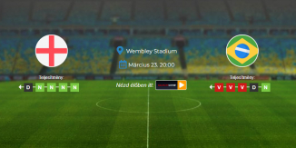 Foci Tippek: Anglia - Brazília 2024. március 23. - Barátságos Mérkőzés