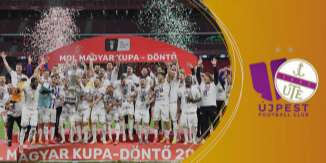 Újpest won Cup Final