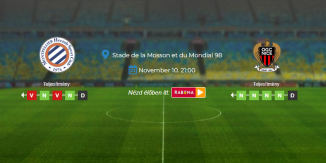 Foci Tippek: Montpellier - Nice 2023. november 10. - Ligue 1