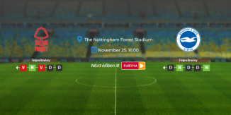 Foci Tippek: Nottingham Forest - Brighton 2023. november 25. - Premier League