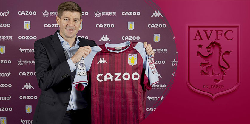 Steven Gerrard az Aston Villa új vezetőedzője