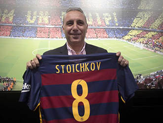 A Barcelona korábbi legendája Hriszto Sztoicskov