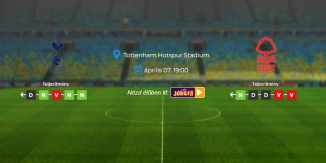 Foci Tippek: Tottenham - Nottingham Forest 2024. április 07. - Premier League