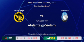 Foci Tippek: Young Boys - Atalanta 2021. november 23. - Bajnokok Ligája