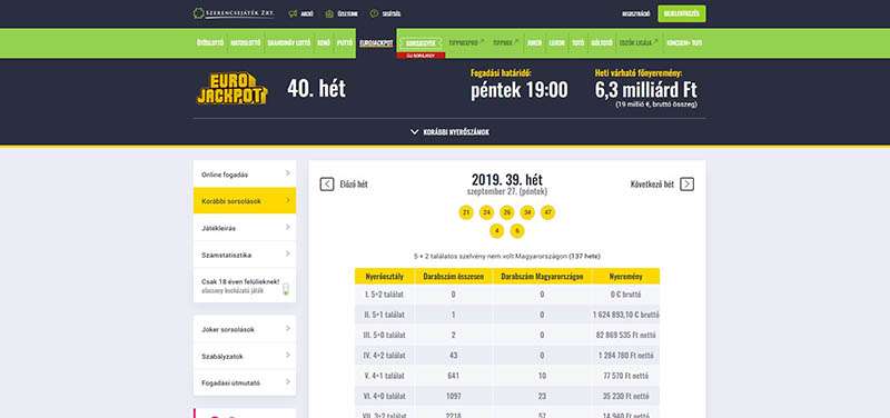 A as legjobb online lottójáték - Hasonlítsa össze az oddsokat és a nyereményjátékot!