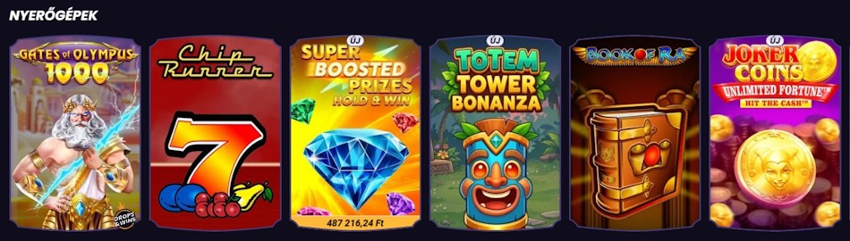 Funbet kaszinó nyerőgépes játékok