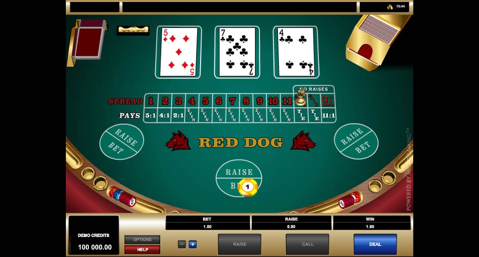 Red Dog Poker Demo