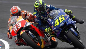 MotoGP - Valentino Rossi vs Marc Marquez