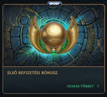 Talismania sportfogadás üdvözlő bónusz