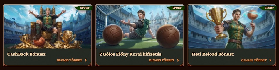 WildRobin sportfogadási bónuszok