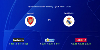 Foci Tippek: Arsenal - Real Madrid 2025. április 08. - Bajnokok Ligája