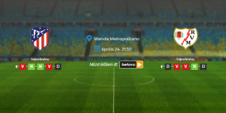 Foci Tippek: Atletico Madrid - Rayo Vallecano 2025. április 24. - LaLiga