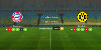 Foci Tippek: Bayern München - Borussia Dortmund 2025. április 12. - Bundesliga
