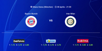 Foci Tippek: Bayern München - Inter 2025. április 08. - Bajnokok Ligája