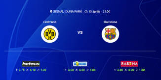 Foci Tippek: Borussia Dortmund - FC Barcelona 2025. április 15. - Bajnokok Ligája