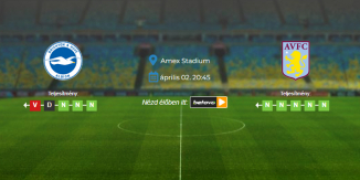 Foci Tippek: Brighton - Aston Villa 2025. április 02. - Premier League