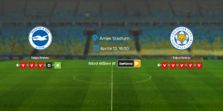 Foci Tippek: Brighton - Leicester 2025. április 12. - Premier League