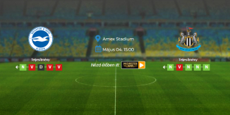 Foci Tippek: Brighton - Newcastle United 2025. május 04. - Premier League