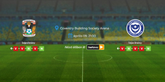 Foci Tippek: Coventry - Portsmouth 2025. április 09. - EFL Championship