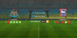 Foci Tippek: Newcastle United - Ipswich 2025. április 26. - Premier League