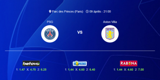 Foci Tippek: PSG - Aston Villa 2025. április 09. - Bajnokok Ligája