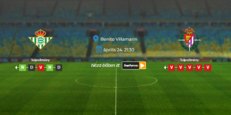 Foci Tippek: Real Betis - Real Valladolid 2025. április 24. - LaLiga