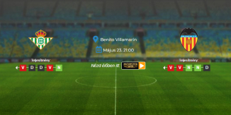 Foci Tippek: Real Betis - Valencia 2025. május 23. - LaLiga