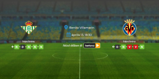 Foci Tippek: Real Betis - Villarreal 2025. április 13. - LaLiga